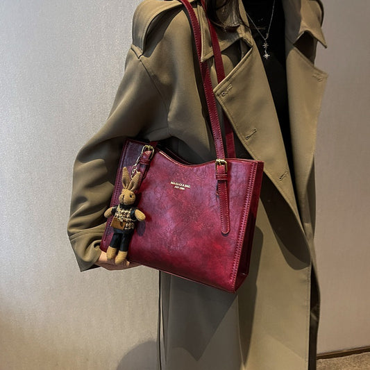 Amoria Bags Lepus Edgy Leather Handbag