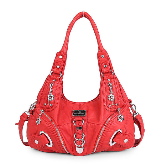 Amoria Bags Orbit – Large PU Leather Shoulder Bag