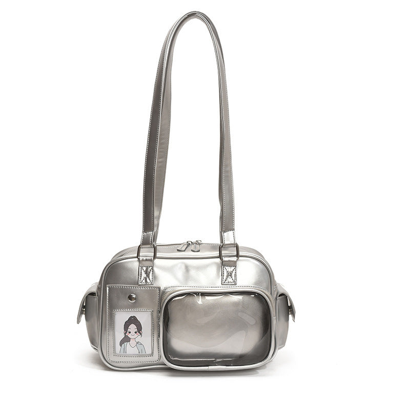 Amoria Bags Transparent Crossbody Backpack