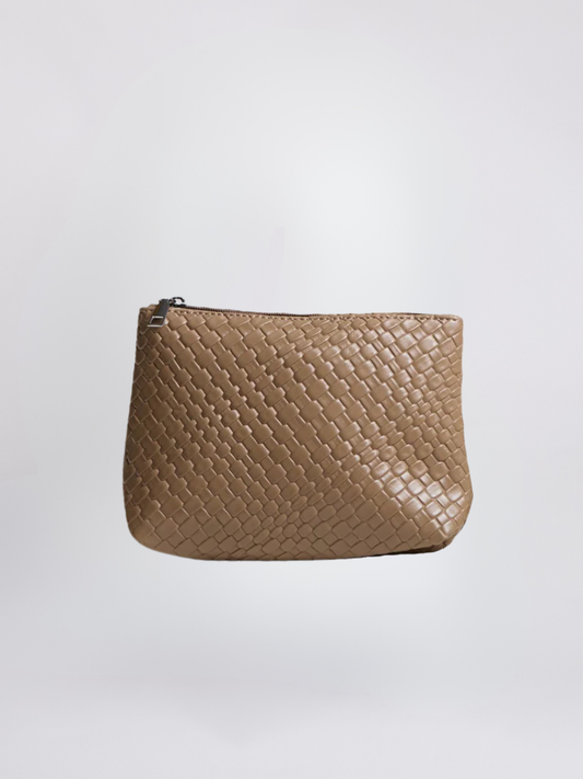 Amoria Bags Chic Constance Mini Pouch – Black Vegan Leather