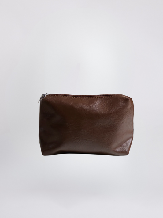 Amoria Bags Olivia Mini Pouch – Black Vegan Leather