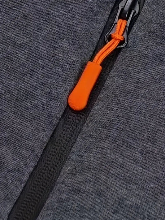 Hoodie with Zippered Pockets