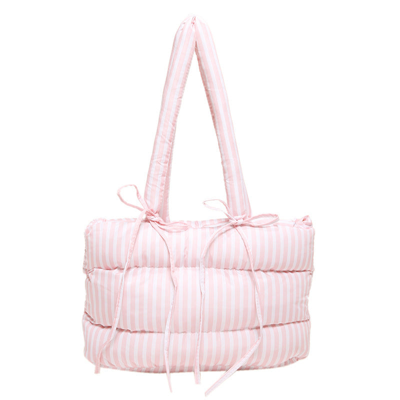 Amoria Bags Suprisa Cotton Padded Tote Bag