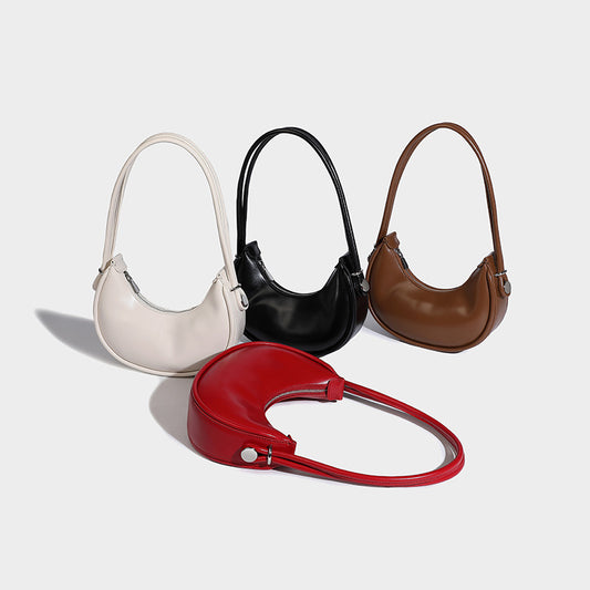 Amoria Bags Sable Oval Textured Shoulder Handbag