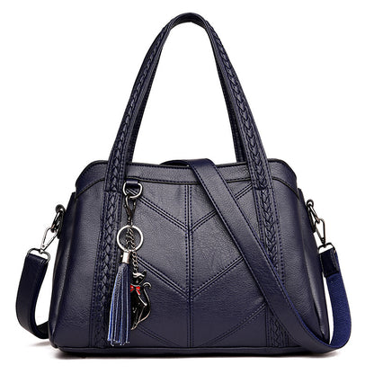 Amoria Bags Handbag with Shoulder Strap and Zipper Closure
