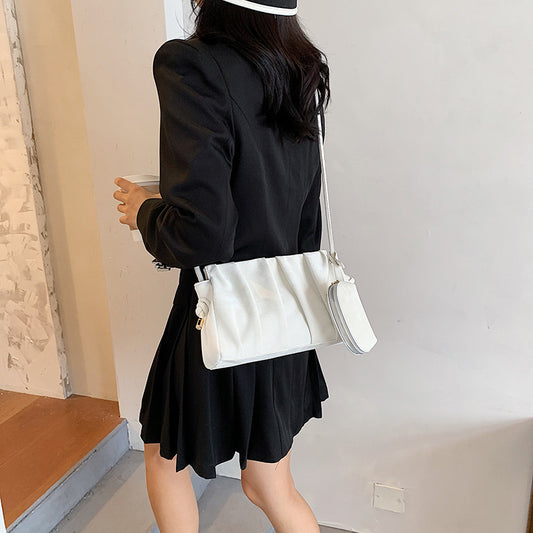 Amoria Bags Lotus Folded Small Square Shoulder Bag