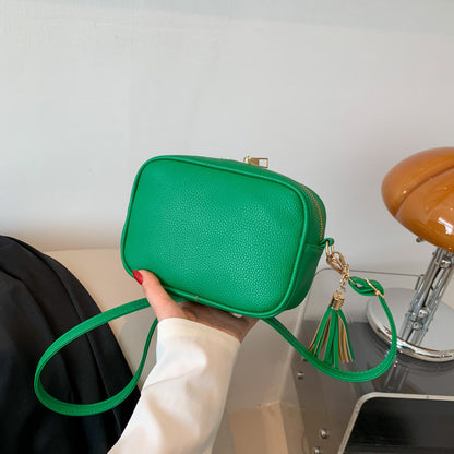 Amoria Bags Vera PU Leather Small Square Crossbody Bag