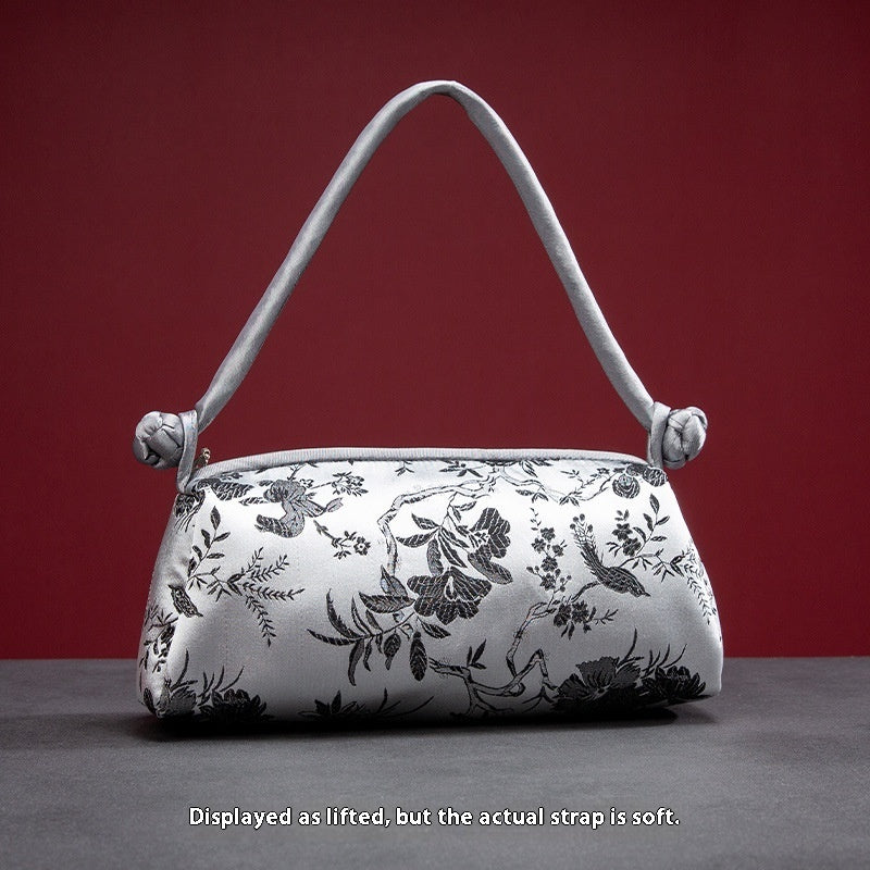 Amoria Bags Vintage Silk Ladies Hand Bag