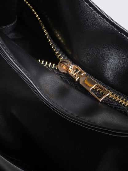 Amoria Bags Everyday BB Shoulder Bag – Black Vegan Leather