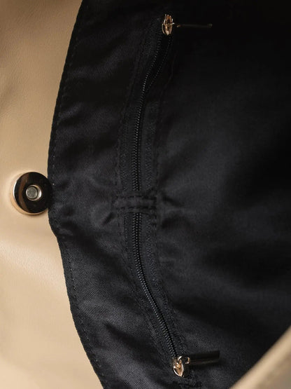 Amoria Bags Everyday BB Shoulder Bag – Black Vegan Leather