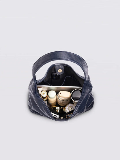 Amoria Bags Scarlett Distressed Leather Tote – Brown