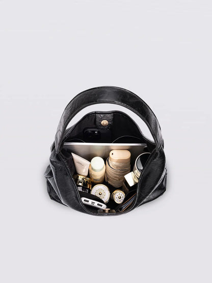 Amoria Bags Scarlett Distressed Leather Tote – Brown