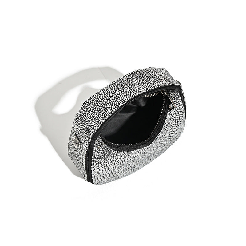 Amoria Bags Nox Crescent Moon Handbag