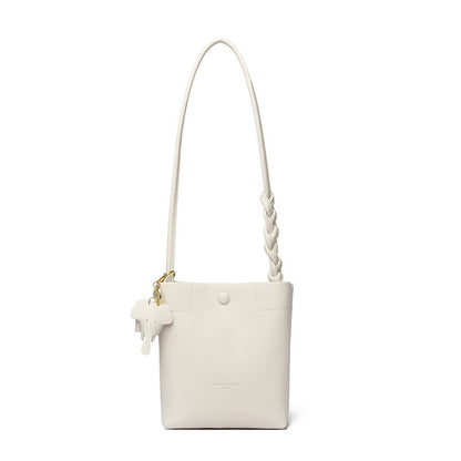 Amoria Bags Crossbody Bag with Braided Strap Detail