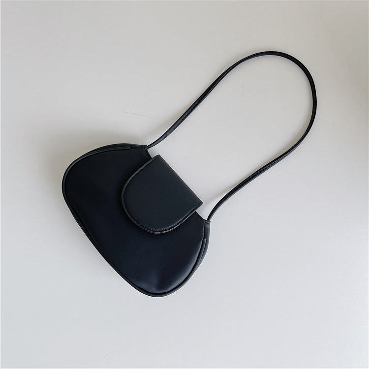 Amoria Bags Mira Oval Vegan Leather Underarm Bag