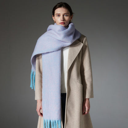 Amoria Bags Scarf with Thick Fringe