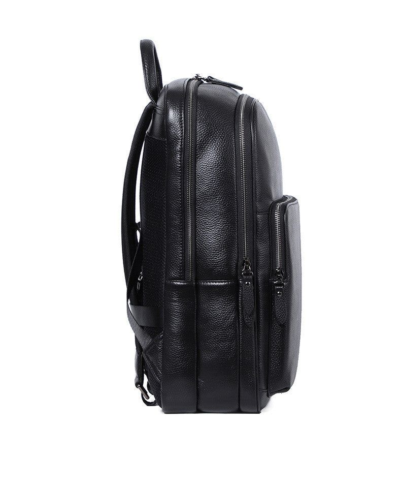 Amoria Bags Avery Men’s Leather Multi-Compartment Business Backpack