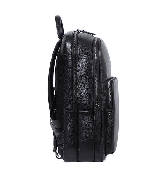 Amoria Bags Avery Men’s Leather Multi-Compartment Business Backpack