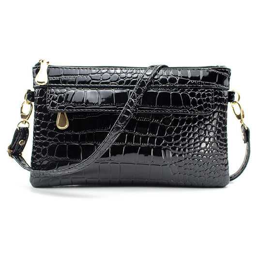 Amoria Bags Noir Shoulder Messenger Bag