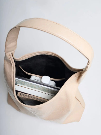 Amoria Bags Scarlett Distressed Leather Tote – Brown