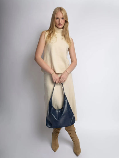 Amoria Bags Scarlett Distressed Leather Tote – Brown