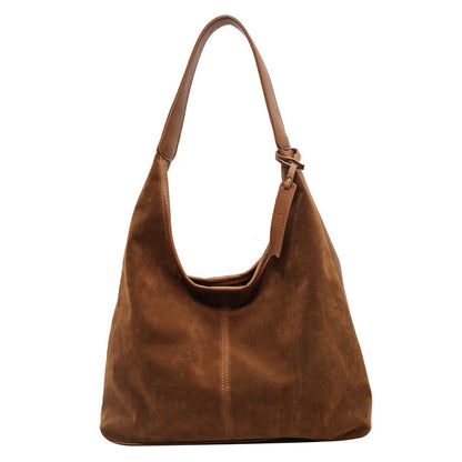 Amoria Bags Aspen Retro Suede Stitching Shoulder Bag