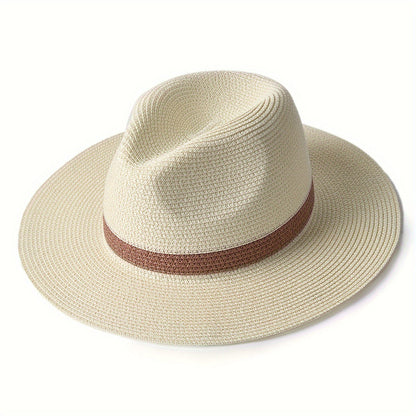 Amoria Bags Woven Hat with Wide Brim