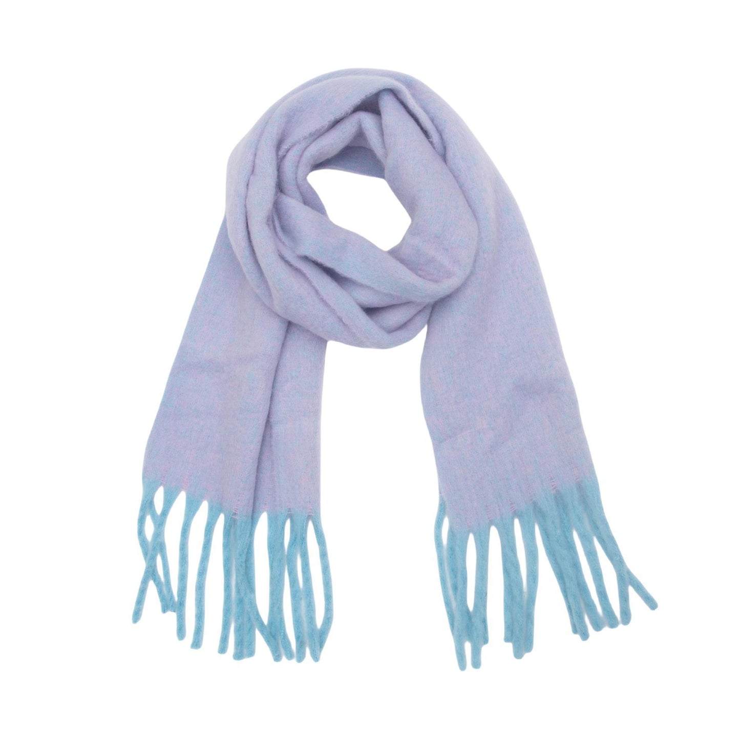 Amoria Bags Scarf with Thick Fringe