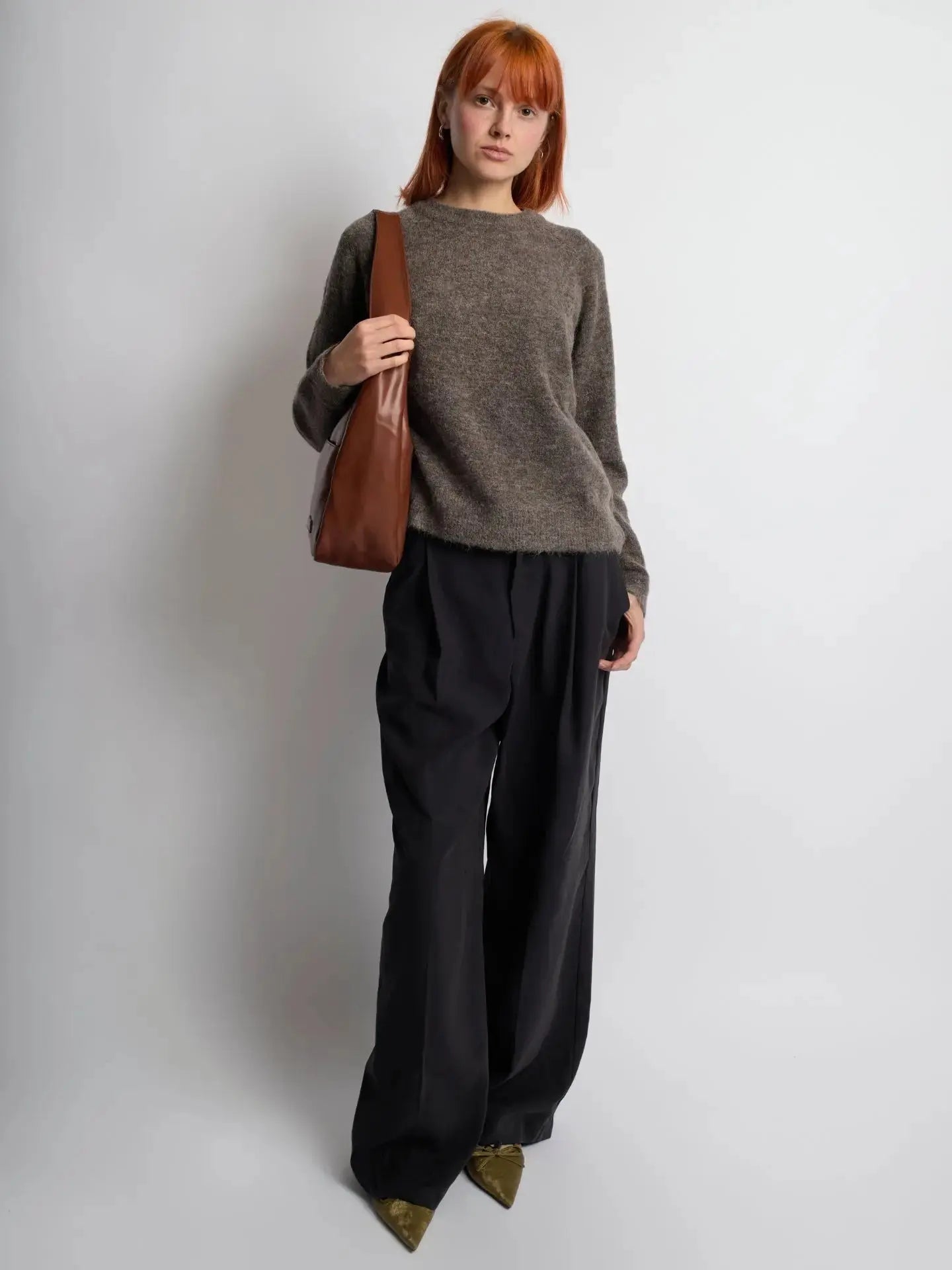 Amoria Bags Everyday BB Shoulder Bag – Black Vegan Leather