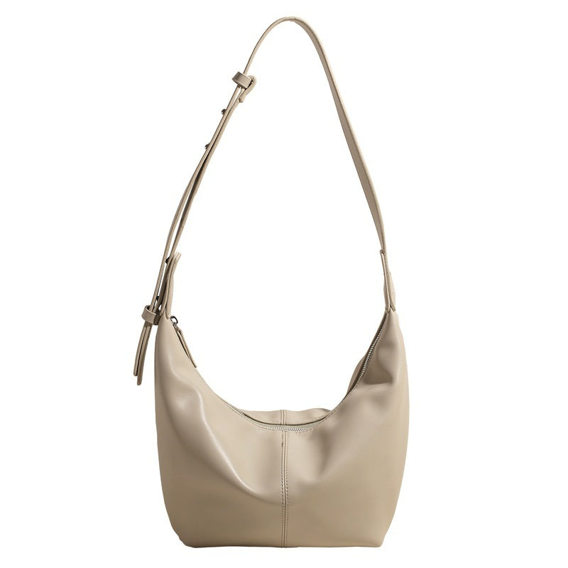 Amoria Bags Zepha Shoulder Bag with Zipper Closure and Adjustable Strap