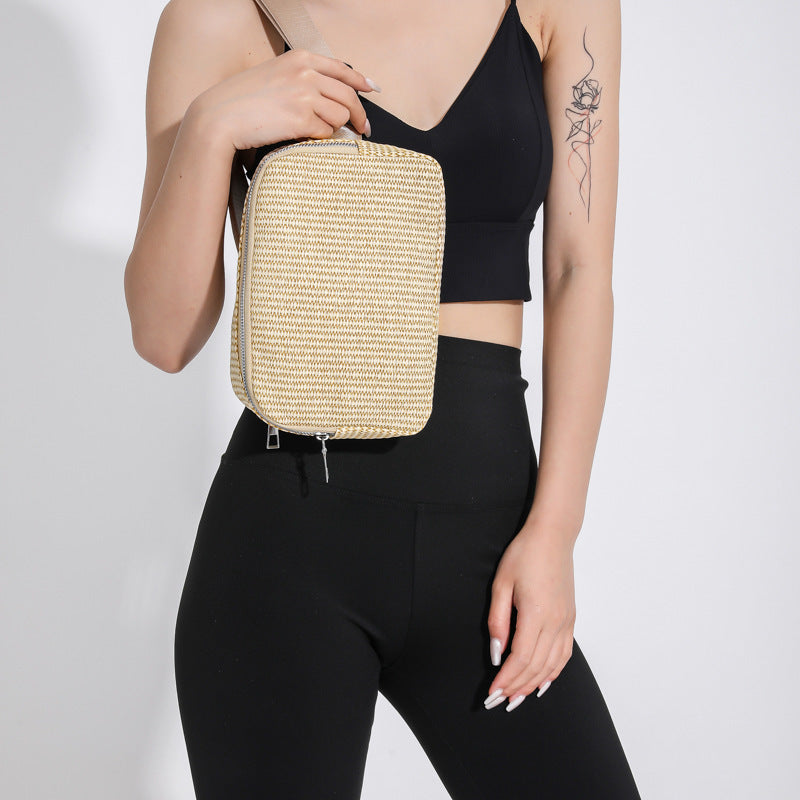 Amoria Bags Lightweight Fabric Waist Bag with Adjustable Strap