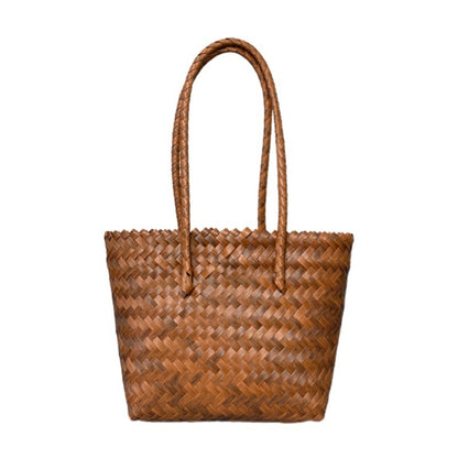 Amoria Bags Woven Tote Bag