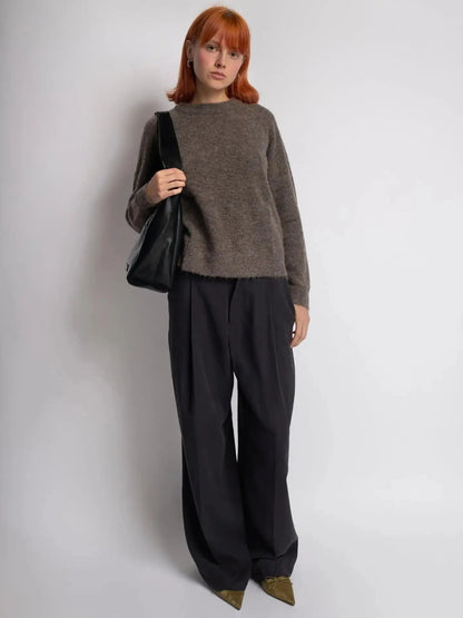 Amoria Bags Everyday BB Shoulder Bag – Black Vegan Leather