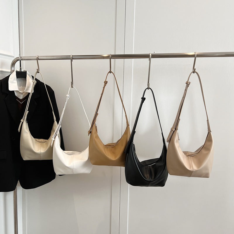 Amoria Bags Zepha Shoulder Bag with Zipper Closure and Adjustable Strap