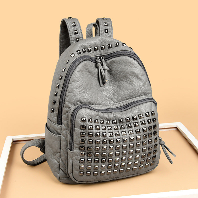 Amoria Bags Backpack with Stud Detailing