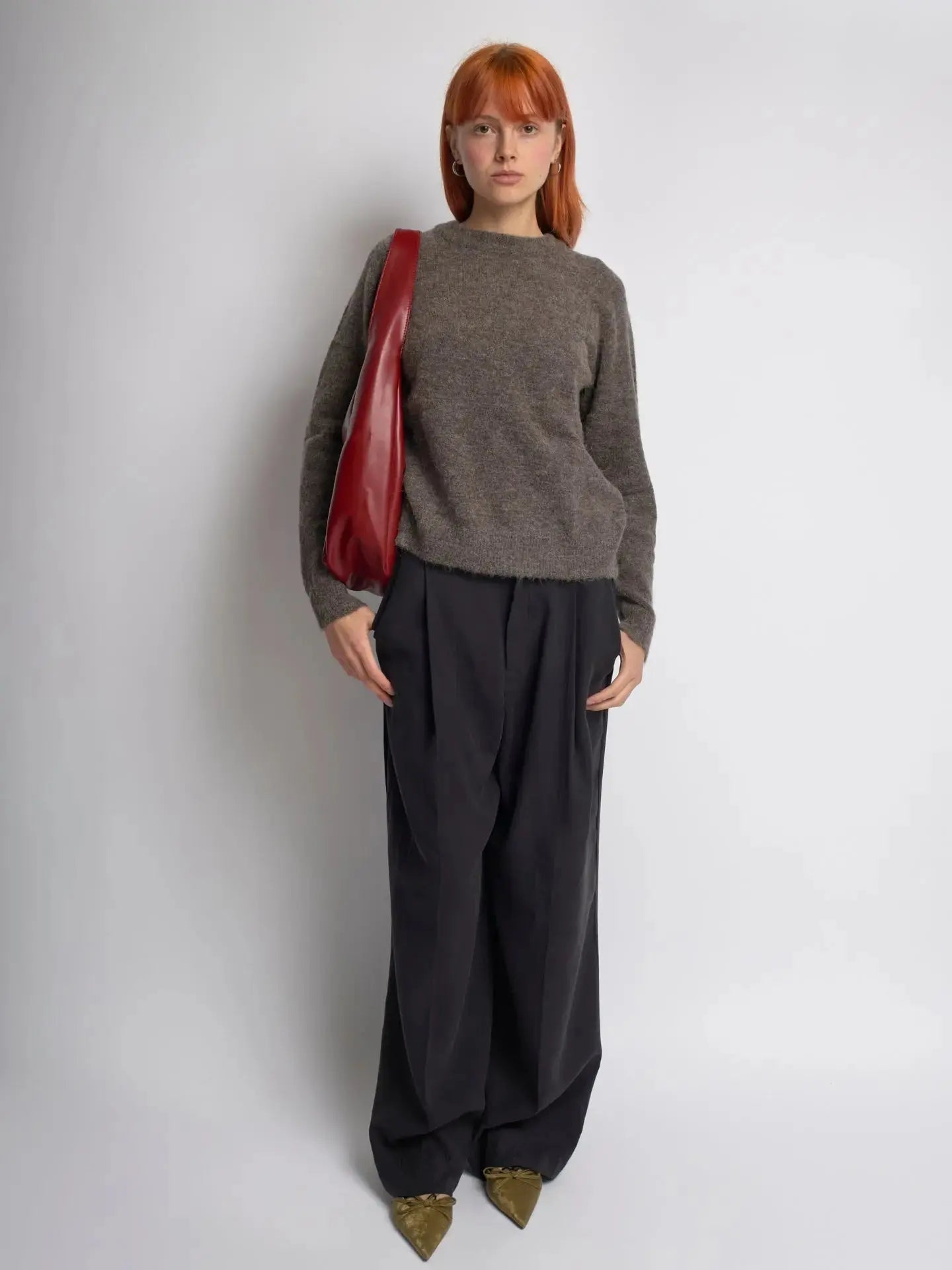 Amoria Bags Everyday BB Shoulder Bag – Black Vegan Leather