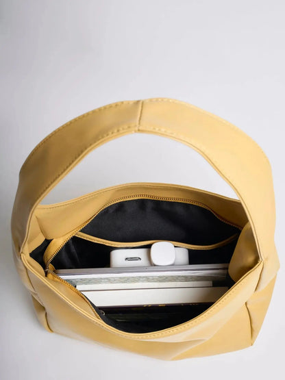 Amoria Bags Everyday BB Shoulder Bag – Black Vegan Leather