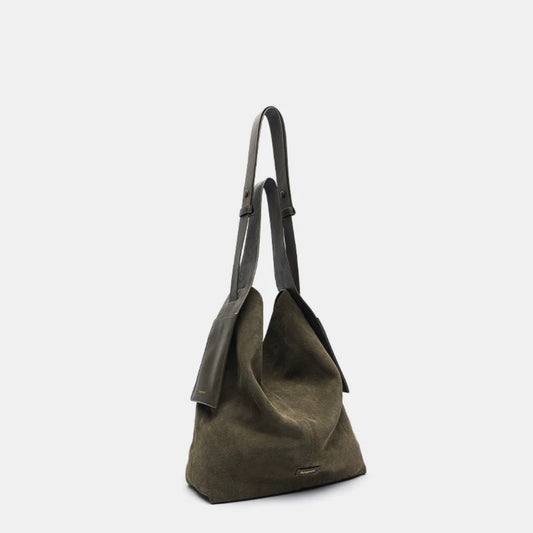 Amoria Bags Structured Tote Bag with Wide Strap