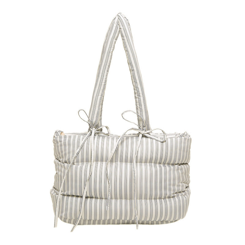 Amoria Bags Suprisa Cotton Padded Tote Bag