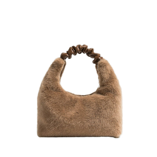 Amoria Bags Capiba Soft Plush Shoulder Bag