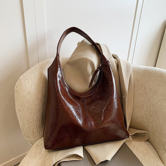 Amoria Bags Tote Bag with Soft Structure and Internal Pocket