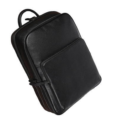 Amoria Bags Avery Men’s Leather Multi-Compartment Business Backpack