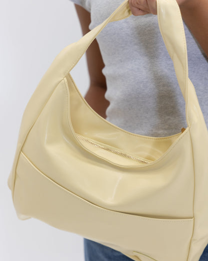 Amoria Bags Maya Shoulder Bag – Black Vegan Leather