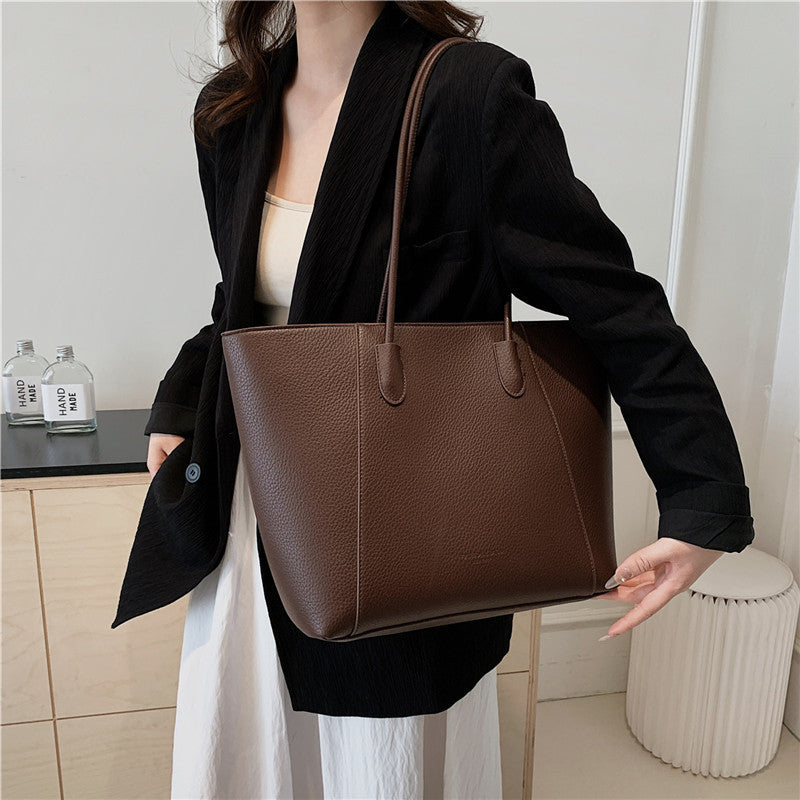 Fashion & Bags Cognac Shopping Bag