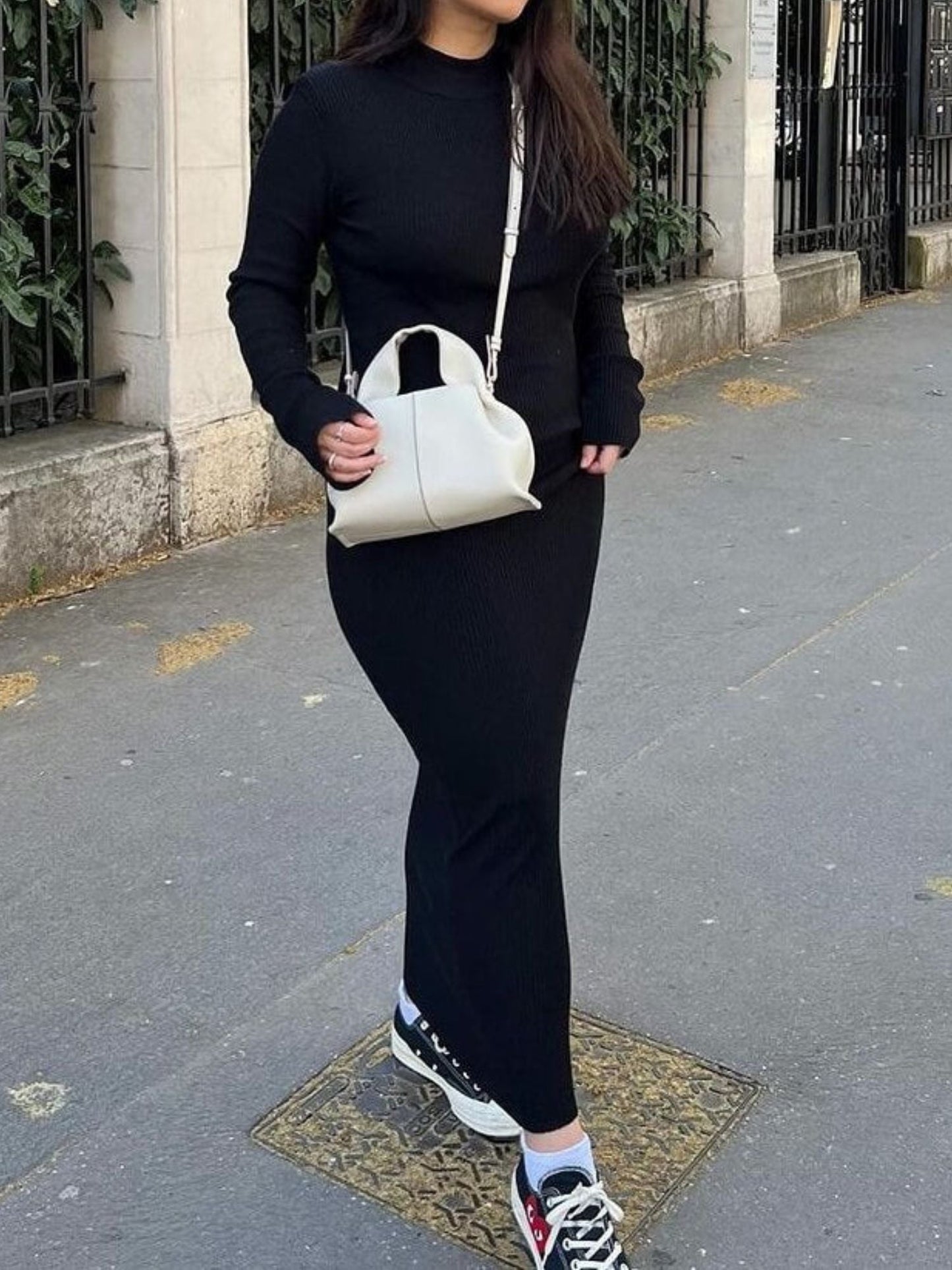 Amoria Bags Marianne Kaïa Tote Bag – Black Vegan Leather