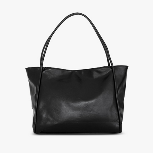 Amoria Bags Blair Shoulder Bag – Black Vegan Leather