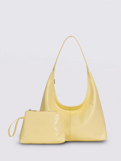 Amoria Bags Scarlett Distressed Leather Tote – Brown