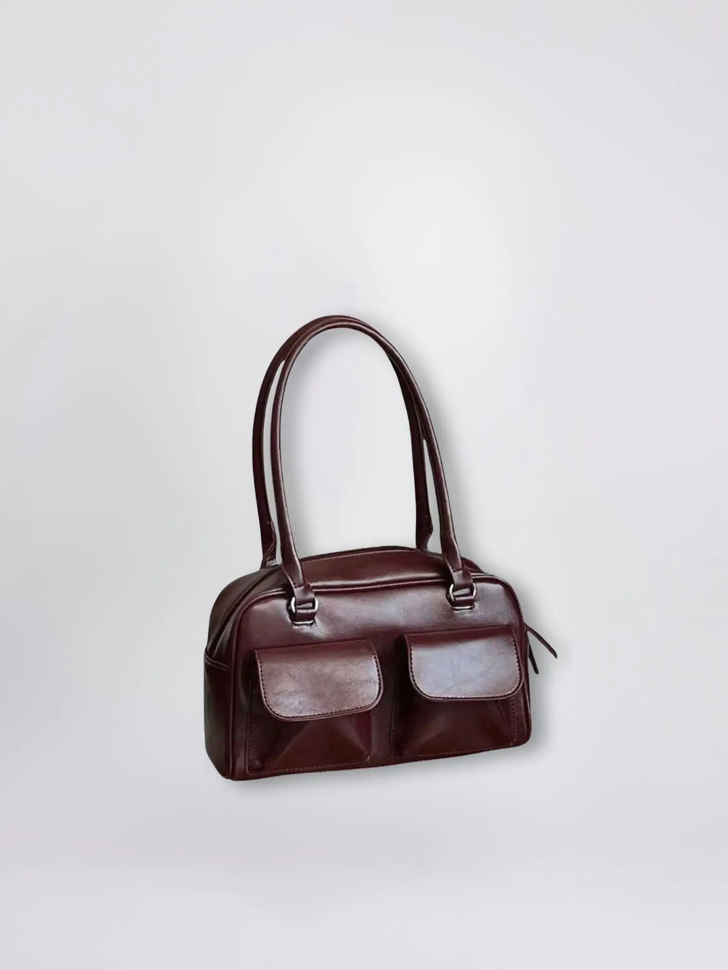 Amoria Bags Sleek Daily Leather Carry Tote – Black