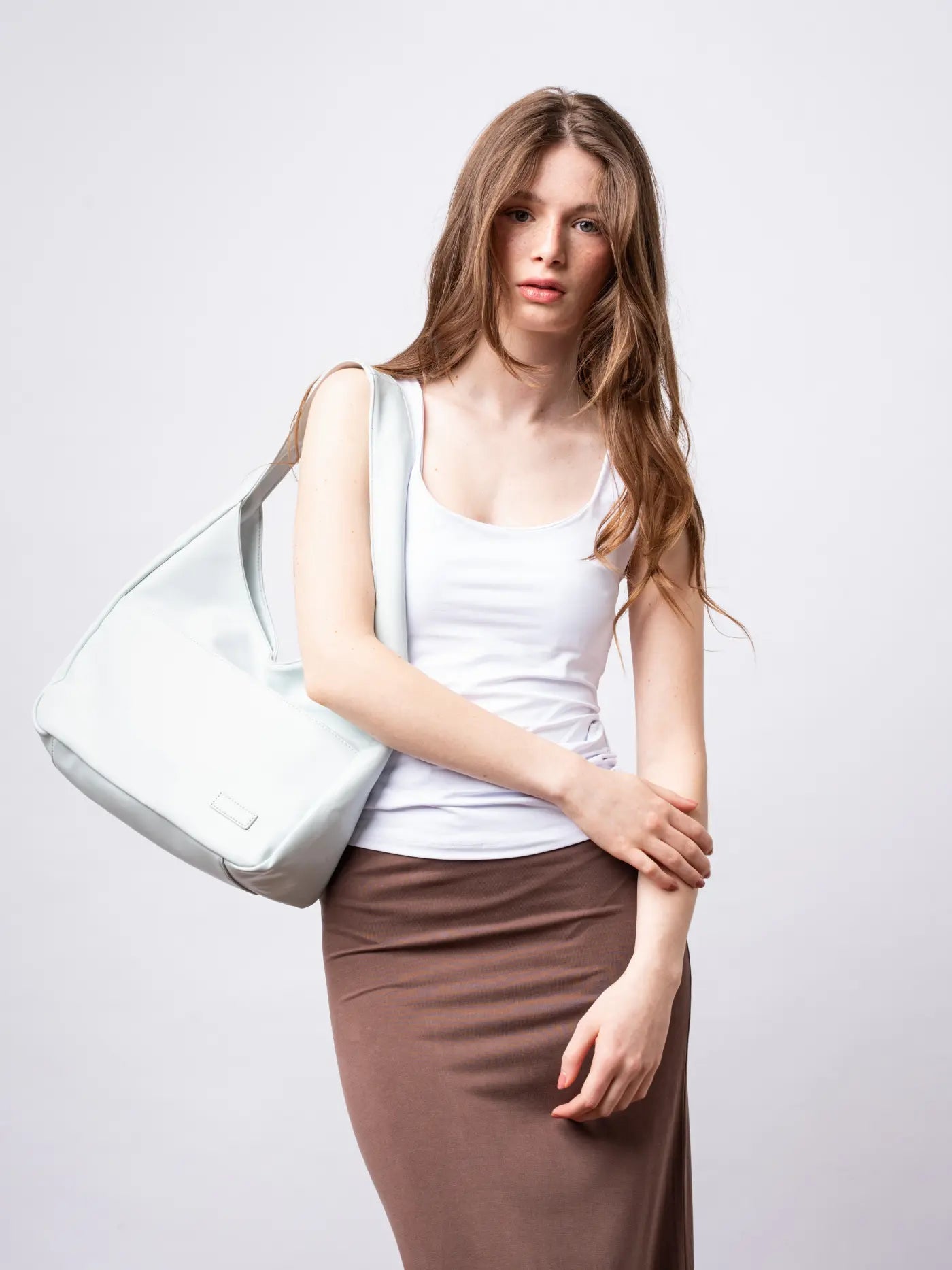 Amoria Bags Everyday BB Shoulder Bag – Black Vegan Leather