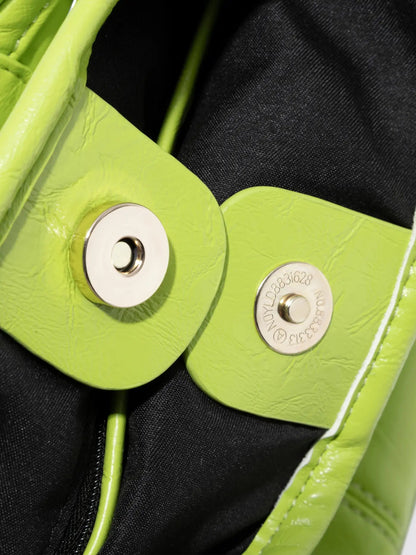 Amoria Bags Scarlett Distressed Leather Tote – Brown